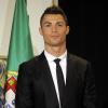 Cristiano Ronaldo est fait Grand Officier de l'ordre de l'Infante D. Henrique, au palais présidentiel de Lisbonne, le 20 janvier 2014