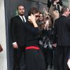 La star anglaise Victoria Beckham a inauguré le premier corner de sa marque dans un grand magasin, le Printemps, à Paris à l'occasion de la fashion week. Le 28 février 2014