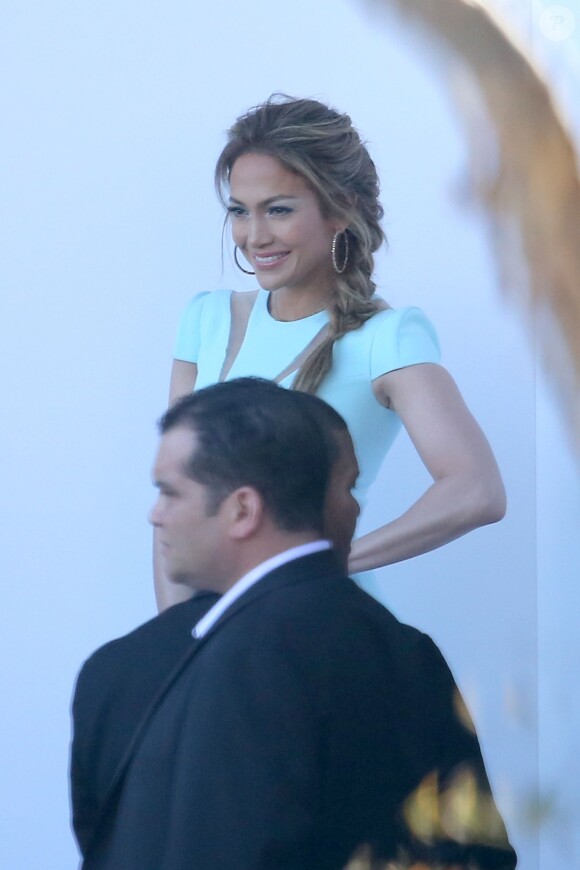 Jennifer Lopez à West Hollywood, Los Angeles, le 19 mars 2014.