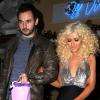 Christina Aguilera et son fiancé Matthew Rutler à Los Angeles le 17 décembre 2013