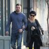 Exclusif - Christina Aguilera fait du shopping avec son petit ami Matthew Rutler dans West Hollywood, le 8 janvier 2014.