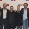 L'équipe du film avec Audrey Lamy, Jean-Paul Rouve et Anne Marivin lors de l'avant-première du film Ce soir je vais tuer l'assassin de mon fils à l'Elysée Biarritz à Paris le 24 mars 2014.