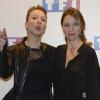 Audrey Lamy et Anne Marivin lors de l'avant-première du film Ce soir je vais tuer l'assassin de mon fils à l'Elysée Biarritz à Paris le 24 mars 2014.