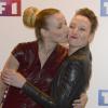 Alexandra Lamy et sa soeur Audrey Lamy lors de l'avant-première du film Ce soir je vais tuer l'assassin de mon fils à l'Elysée Biarritz à Paris le 24 mars 2014.