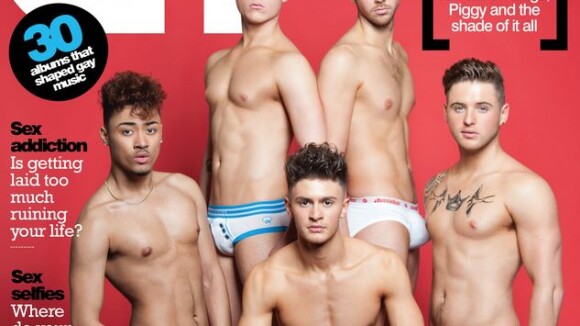 X Factor UK : Les minets sexy de Kingsland Road posent nus...