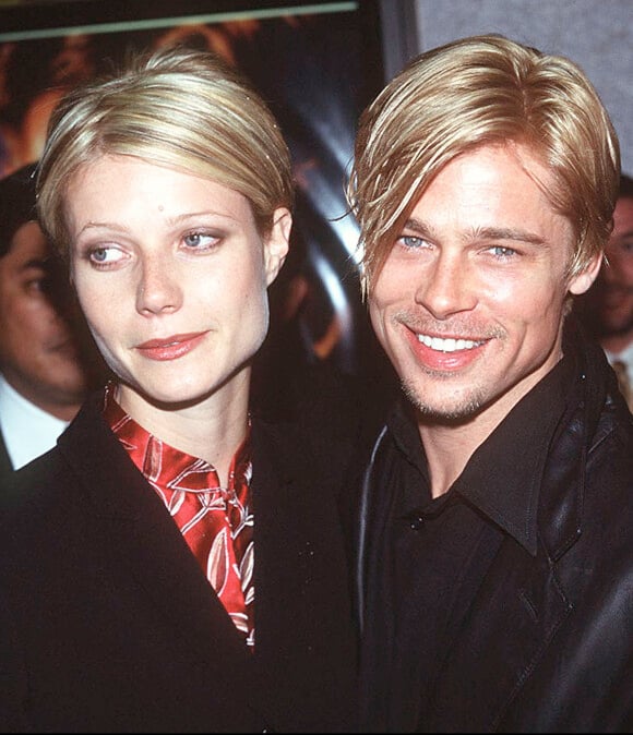 Brad Pitt et Gwyneth Paltrow à New York le 13 décembre 2000