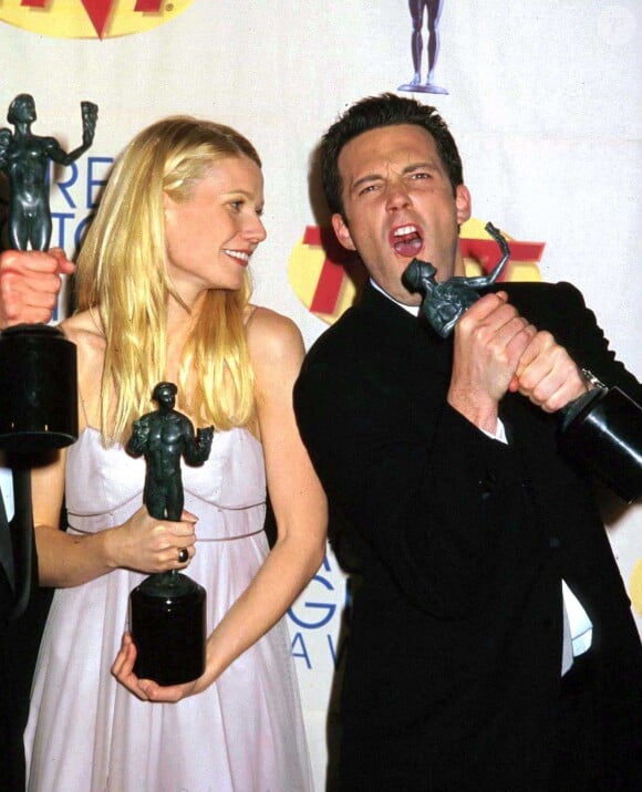 Ben Affleck et Gwyneth Paltrow lors des Screen Actor Guild Awards à Los Angeles le 3 mars 1999