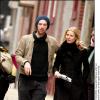 Gwyneth Paltrow et Chris Martin à New York le 21 février 2003