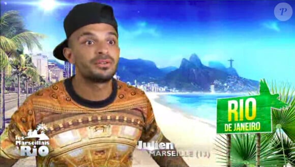 Julien (épisode 19 des Marseillais à Rio - diffusé sur W9 le mercredi 26 mars 2014.)