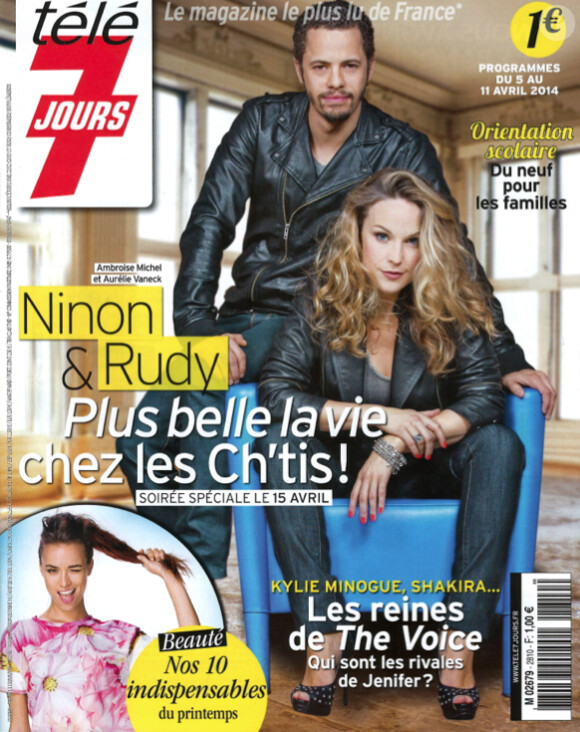 Magazine Télé 7 Jours du 5 au 11 avril 2014.