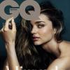 Miranda Kerr en couverture du magazine GQ UK, photographiée par Mario Testino