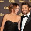 Bixente Lizarazu et Claire Keim lors de la soirée GQ à Paris, le 16 janvier 2013. 