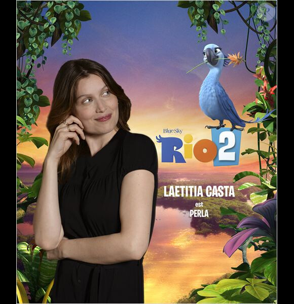 Le film Rio 2, en salles le 9 avril, avec Laetitia Casta, la voix de Perla