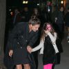 Suri Cruise et Katie Holmes, à New York, le 3 avril 2014.