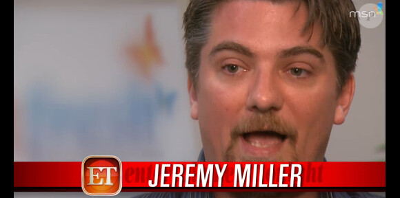 Le comédien Jeremy Miller, en interview dans Entertainment Tonight, en avril 2014.