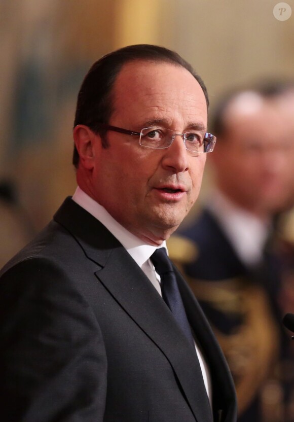 François Hollande à Paris le 1er mars 2013