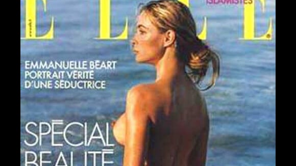Emmanuelle Béart nue pour ELLE : 'C'était bien de montrer cette nudité à 40 ans'