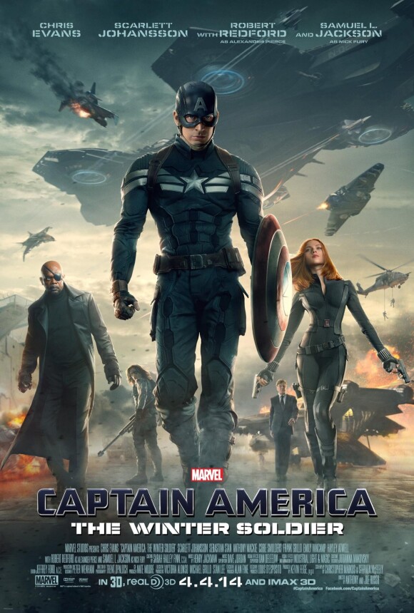 Affiche du film Captain America - Le Soldat de l'hiver