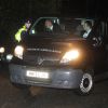 Une ambulance privée transporte le corps de Peaches Geldof, décédée le 7 avril 2014 à l'âge de 25 ans, à son domicile dans le comté de Kent, le 7 avril 2014. 