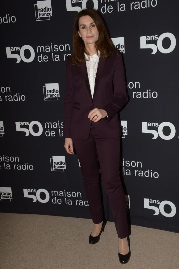Exclusif - Valérie Kaprisky lors du 50eme anniversaire de la maison de la radio à Paris le 17 décembre 2013