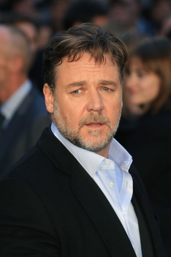 Russell Crowe à Londres, le 31 mars 2014.