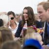 Kate Middleton et le prince William étaient en visite à Auckland le 11 avril 2014 dans le cadre de leur tournée en Nouvelle-Zélande. Après une visite de la base de l'Emirates Team New Zealand, ils se sont affrontés lors d'une course nautique, que la duchesse de Cambridge a remportée haut la main.
