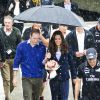 Le duc et la duchesse de Cambridge étaient à Auckland le 11 avril 2014 dans le cadre de leur tournée en Nouvelle-Zélande. Après une visite de la base de l'Emirates Team New Zealand, Kate et William se sont affrontés lors d'une course nautique, que la duchesse de Cambridge a remportée haut la main.