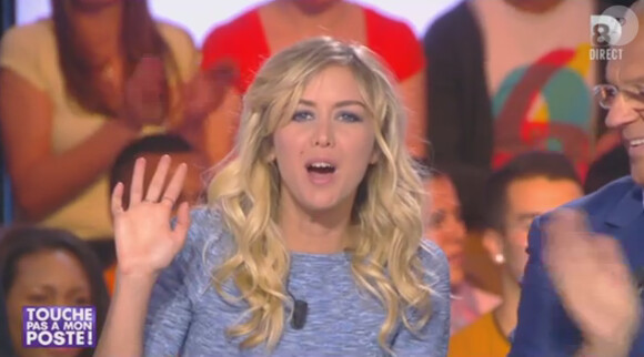 Enora Malagré - Emission "Touche pas à mon poste" (D8), diffusée lundi 14 avril.