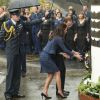 Le duc et la duchesse de Cambridge étaient à l'académie de police de Wellington, en Nouvelle-Zélande, le 16 avril 2014 avant de prendre la direction de l'Australie.