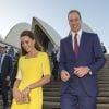 The Duke and Duchess of Cambridge leave after a reception hosted by the Governor and Premier of New South Wales at the Sydney Opera House, during the tenth day of their official tour to New Zealand and Australia. Wednesday April 16, 2014. Photo by Arthur Edwards/The Sun/PA Wire/ABACAPRESS.COM16/04/2014 - Sydney
