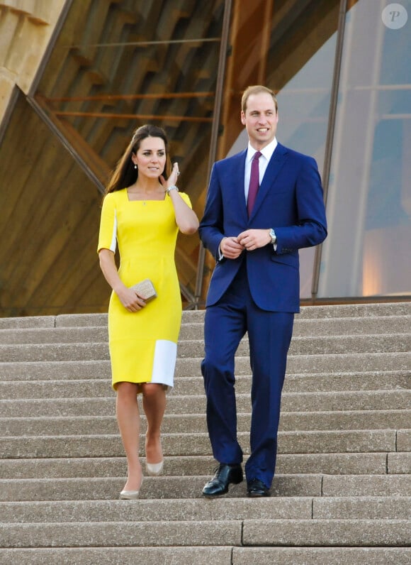 The Duke and Duchess of Cambridge arrive at Sydney Opera House, Australia, April 16, 2014. Photo by Media Mode/ABACAPRESS.COM16/04/2014 - Sydney