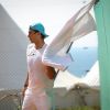 Rafael Nadal à l'entraînement avant le Masters 1 000 de Monte Carlo sous les yeux de son entraîneur et oncle Toni Nadal, le 15 avril 2014