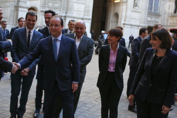 François Hollande à Paris, le 16 avril 2014.