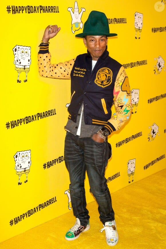 Pharrell Williams à New York, le 4 avril 2014.