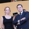 Uma Thurman et Arpad Busson - Montée des marches du film "The Immigrant" lors du 66e festival du film de Cannes le 24 mai 2013