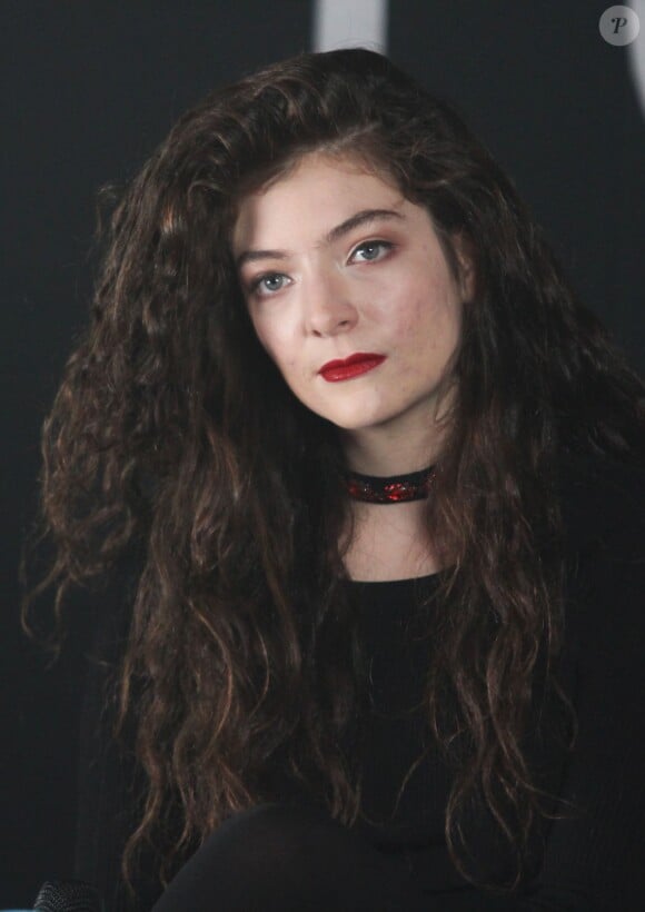 Lorde à Mexico, le 9 avril 2014.