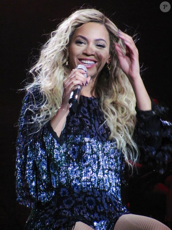 Beyoncé à Londres, le 6 mars 2014.