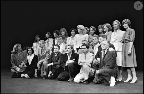 Les acteurs rendent hommage à François Truffaut lors du Festival de Cannes 1985