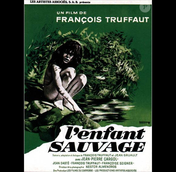Affiche du film L'Enfant sauvage de François Truffaut