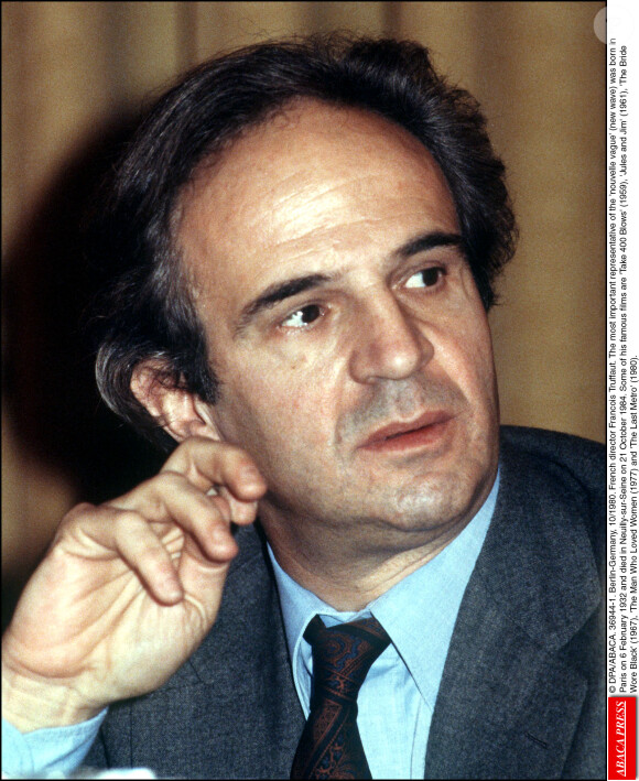 François Truffaut en 1980 (photo d'archive)