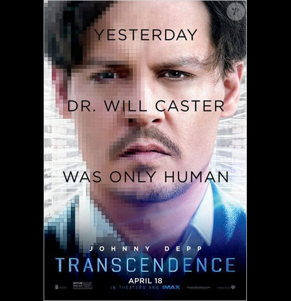 Affiche du film Transcendance.