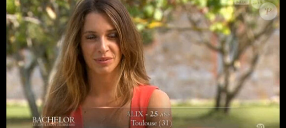 Alix dans la finale du Bachelor 2014 sur NT1, le lundi 28 avril 2014