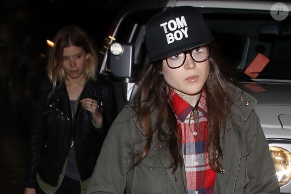 Ellen Page dans les rues de Los Angeles, le 26 mars 2014.
