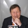 Portrait de Guy Roux en mars 2014, présentant ses mémoires Il n'y a pas que le foot dans la vie