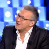 Laurent Ruquier sur le plateau d'On n'est pas couché, ce samedi 3 mai 2014, sur France 2