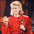 Catherine Deneuve lors du premier anniversaire de Canal Plus en 1985 