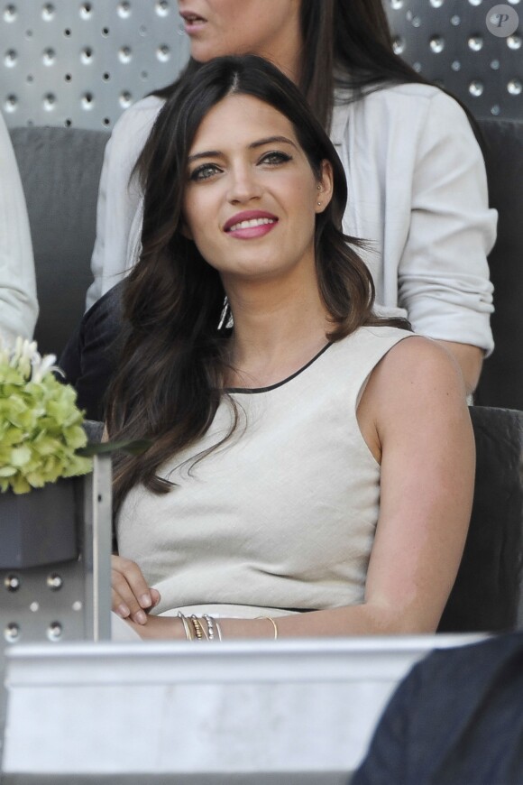 Sara Carbonero lors d'un gala de charité organisé par Rafael Nadal et Iker Casillas à Madrid en Espagne le 2 mai 2014.
