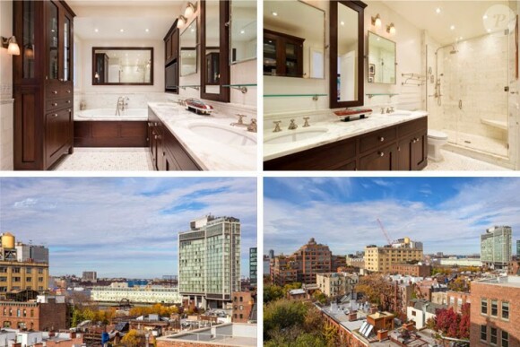 Photos du nouveau logement de l'acteur Willem Dafoe et son épouse réalisatrice Giada Colagrande situé dans le quartier de West Village à New York, et acquis pour 3 872 500 dollars.