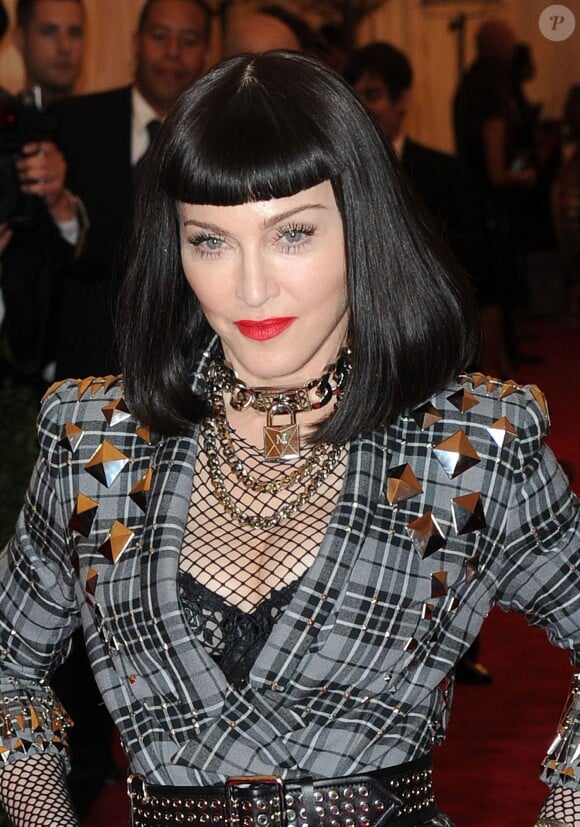 Madonna sur le tapis rouge du Met Gala à New York, le 6 mai 2013.