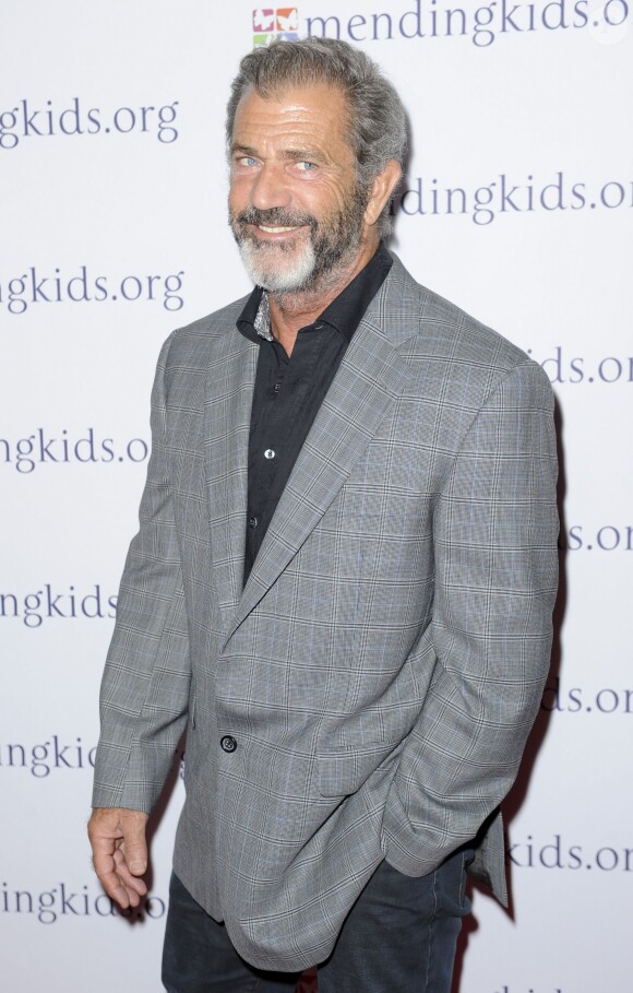 Mel Gibson - Arrivées à la soirée "Mending Kids International" au "House of Blues" à Hollywood, le 14 février 2014 